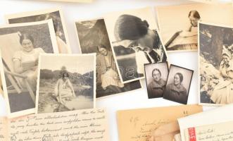 cca 1935-1940 Erotika a 3. birodalomban. Két, náci párttag fiatal erotikus tartalmú levelezése és ka...