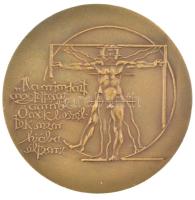 Kiss Nagy András (1930-1997) DN "Korányi Sándor 1866-1944" kétoldas bronz emlékérem (60mm)...