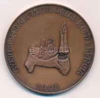 Lapis András (1942-) 1995. Gyermektraumatológiai Konferencia / Epona Hotel kétoldalas bronz emlékérem (60mm) T:1- kis patina, ph