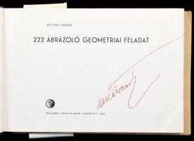 Pethes Endre: 222 ábrázoló geometriai feladat Bp., 1963. Móra. Kiadói félvászon kötésben
