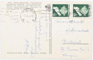 1950 Sebes Gusztáv, az Aranycsapat edzőjének autográf lapja feleségének rajta Hidegkuti Nándor aláír...