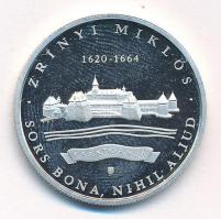 2014. 5000Ft Ag "Zrínyi Miklós" tanúsítvánnyal T:PP ujjlenyomatos