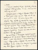 1958 Levél Marosán György elvtársnak Romániából, tartalommal