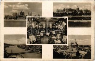 1941 Budapest I. Pommery Dancing Bar, belső. Széna tér 7. (kopott sarok / worn corner)