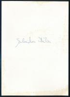 Czene Attila, Szabados Béla és egy 3. úszó aláírt fotója 18x12 c,m