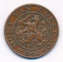 Curacao 1944D 2 1/2c bronz T:2 Curacao 1944D 2 1/2 Cents bronze C:XF