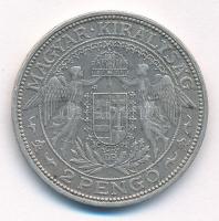 1929. 2P Ag "Madonna" T:2 patina Adamo P7