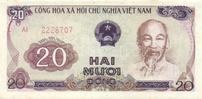 Vietnám 25 db klf modern bankjegy (Észak-,Dél-,Egyesült szocialista) T:I,I-