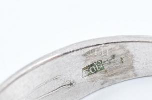 Ezüst(Ag) gyűrű, 9 db, jelzéssel és jelzés nélkül, nettó: 26 g