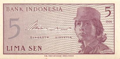 Indonézia 15db klf modern bankjegy T:I