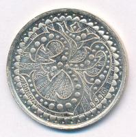 India DN Jelzett dekoratív Ag emlékérem (9,59g/0.999) T:2 kis ph.
India ND Hallmarked decorative Ag...