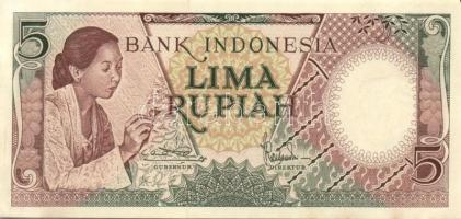 Indonézia 15db klf modern bankjegy T:I