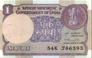 India 5db klf modern bankjegy T:I