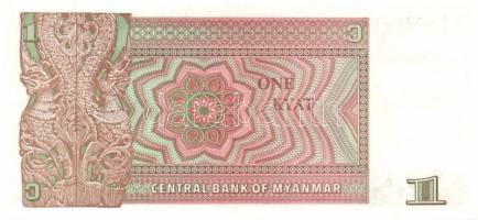 Myanmar 7db klf modern bankjegy T:I