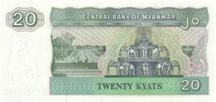 Myanmar 7db klf modern bankjegy T:I