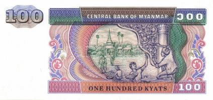 Myanmar 7db klf modern bankjegy T:I