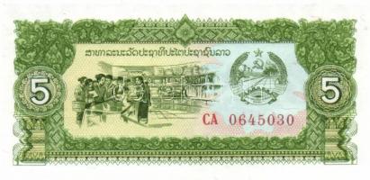 Laosz 21db klf modern bankjegy T:I