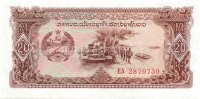 Laosz 21db klf modern bankjegy T:I