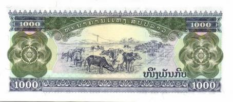 Laosz 21db klf modern bankjegy T:I