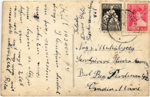 1929 Szászkabánya, Németszászka, Sasca Montana; látkép / general view. photo (fl)