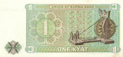 Burma 8db klf modern bankjegy T:I