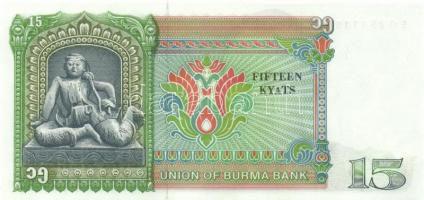 Burma 8db klf modern bankjegy T:I