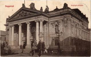 Nagyvárad, Oradea; Szigligeti színház. Hátoldalon Wágner a Hangszer-Király reklám. Helyfi László kiadása / theatre. advertisement on the backside (kis szakadás / small tear)