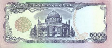 Afganisztán 9 db klf modern bankjegy T:1