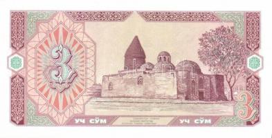 Üzbegisztán 8 db klf modern bankjegy T:1