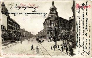 1904 Budapest V. Váci körút, Erdélyi cs. és kir. udv. fényképész felvételei után, litho (kopott sarkak / worn corners)