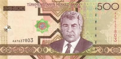 Türkmenisztán 5 db klf modern bankjegy T:1