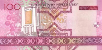 Türkmenisztán 5 db klf modern bankjegy T:1