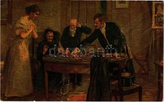 Das große Los. Degi-Gemälde Nr. 554. s: Alfred Schwarz