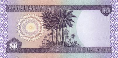 Irak 15 db klf modern bankjegy T:1