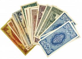 1945. 10.000P + 1946. 100.000.000P (5x) + 10.000MP (2x) + 100.000MP + 1.000.000MP (4x) + 10.000.000M...