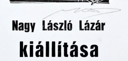 12 db dedikált kiállítási meghívó (Kazinczy Gábor, Hervai Katalin, Csúcs Ferenc, Várkonyi Károly, Na...
