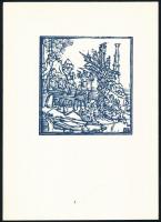 König Róbert: Cornwalltól Edinburgh-ig 1987. Grafikai epigrammák. Bp., 1987., Kisgrafika Barátok Köre, 20 t. Kiadói papírmappában. Számozott, 29. számú példány.