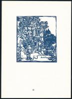 König Róbert: Cornwalltól Edinburgh-ig 1987. Grafikai epigrammák. Bp., 1987., Kisgrafika Barátok Kör...