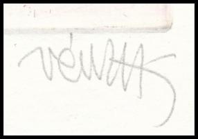 Vén Zoltán: Kisgaléria. 15 db jelzett rézkarc mappában. Sorszámozott, 061/150, 12x9,5 cm