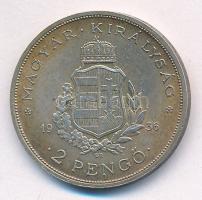 1936. 2P Ag "Liszt" T:2 patina, ph. Adamo P7.3