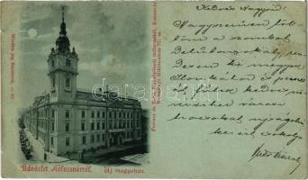 1898 (Vorläufer) Kolozsvár, Cluj; Új megyeház. Ferencz és Társa fényképészeti műterméből / new county hall (fl)