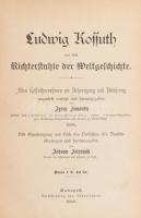 Zimándy (Ignác) Ignaz: Ludwig Kossuth vor dem Richterstuhle der Weltgeschichte... in's Deutsche übertragen und herausgegeben von Johann Zelenyák. . Bp. 1898. (Mechitaristen-Buchdruckerei.) 263 l. Korabeli félvászon-kötésben.