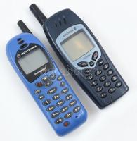 Retró Ericsson és Motorola mobiltelefonok, nem kipróbált, megkímélt állapotban