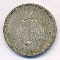 1936. 2P Ag "Liszt" T:1- patina Adamo P7.3