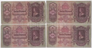 1930. 100P (4x) + 1932. 50P + 1936. 10P + 1941. 20P + 1945. 50P T:III,III-