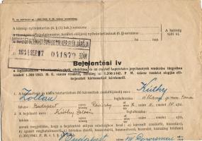 Magyarország 1944 Bejelentés bombakárokról