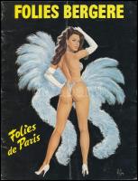 Folies Bergedre, 2 db prospektus, egyik középen hajtott