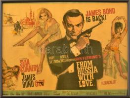 James Bond - From Russia with love film poszter üvegezett keretben