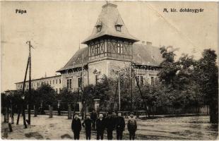 1914 Pápa, M. kir. dohánygyár. Kis Tivadar kiadása (EB)