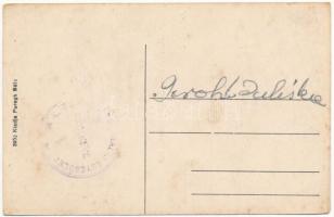 Ráckeve, Szent János szobor, Árpád híd. Paragh Béla kiadása (fl)